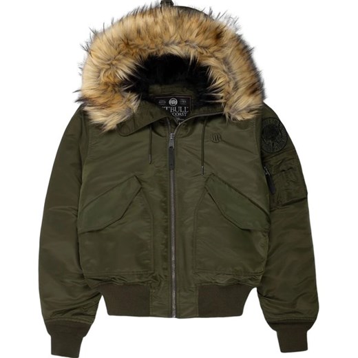 Kurtka męska Harvest Hooded Bomber Jacket Pitbull West Coast ze sklepu SPORT-SHOP.pl w kategorii Kurtki męskie - zdjęcie 176413402