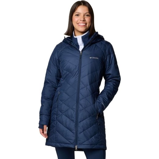Płaszcz puchowy damski Heavenly Long Hooded Columbia ze sklepu SPORT-SHOP.pl w kategorii Płaszcze damskie - zdjęcie 176414841