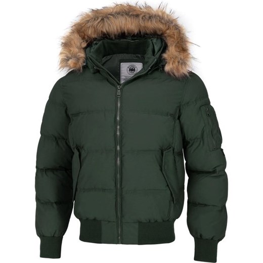 Kurtka męska Burnt Quilted Hooded Jacket Pitbull West Coast ze sklepu SPORT-SHOP.pl w kategorii Kurtki męskie - zdjęcie 176415033