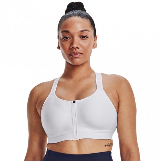 Biustonosz treningowy UNDER ARMOUR UA Infinity High Bra Zip ze sklepu Sportstylestory.com w kategorii Biustonosze - zdjęcie 176417370