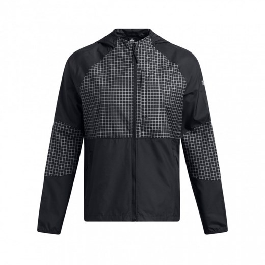 Damska kurtka do biegania Under Armour UA Launch Elite Cw Jacket - czarna ze sklepu Sportstylestory.com w kategorii Kurtki damskie - zdjęcie 176418282