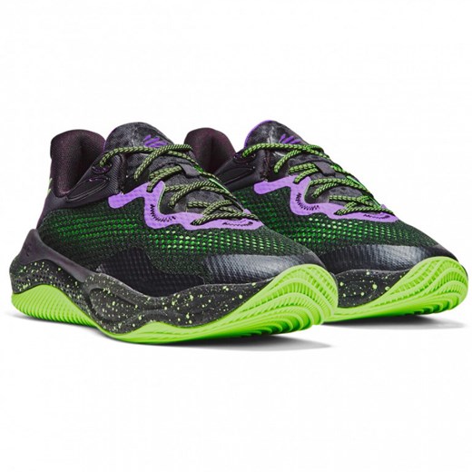 Buty do koszykówki uniseks Under Armour Curry Splash 24 - czarne ze sklepu Sportstylestory.com w kategorii Buty sportowe męskie - zdjęcie 176421871