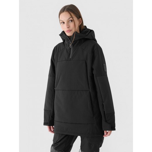Damska kurtka snowboardowa 4F 4FWAW24TTJAF585 - czarna XXL Sportstylestory.com