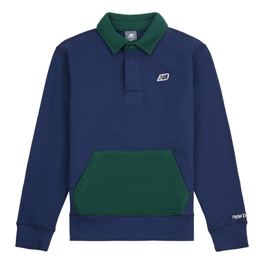Bluza dziecięca New Balance LAKB0077NNY – granatowa ze sklepu New Balance Poland w kategorii Bluzy chłopięce - zdjęcie 176430174