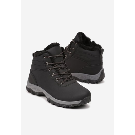 Czarno-Szare Trapery Argea 41 born2be.pl okazja