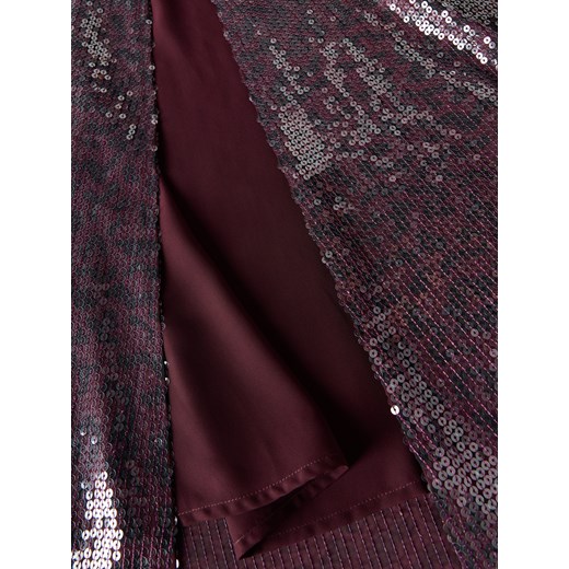 Reserved - Cekinowa sukienka maxi - wielobarwny Reserved L Reserved