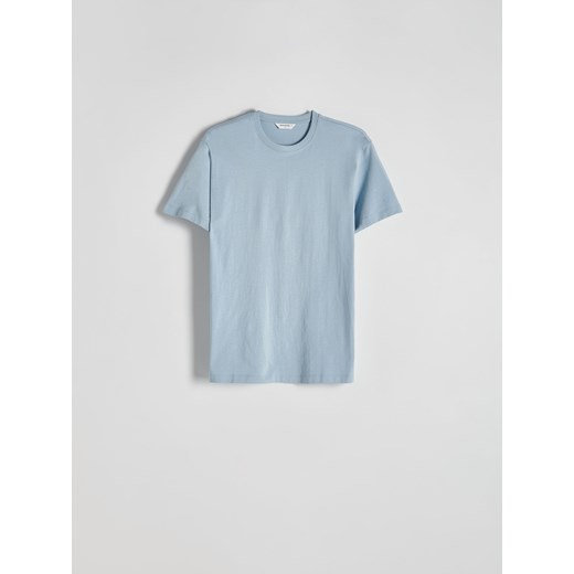 Reserved - T-shirt regular fit - jasnoniebieski ze sklepu Reserved w kategorii T-shirty męskie - zdjęcie 176439712