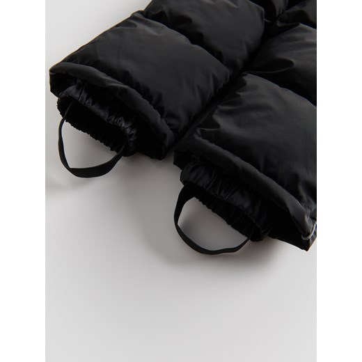 Reserved - Ocieplane spodnie na szelkach - czarny Reserved 110 (4-5 lat) Reserved
