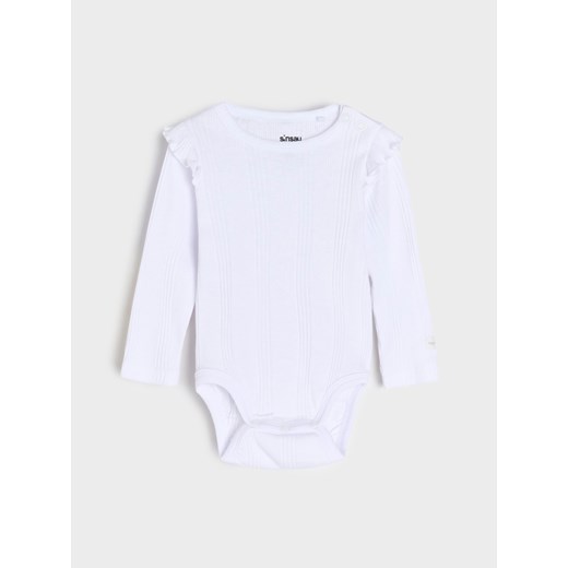 Sinsay - Body 2 pack - biały Sinsay 80 Sinsay