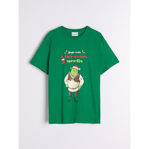 Sinsay - Piżama dwuczęściowa Shrek - zielony Sinsay XS Sinsay