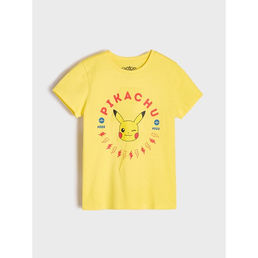 Sinsay - Koszulka POKEMON - żółty Sinsay 116 Sinsay