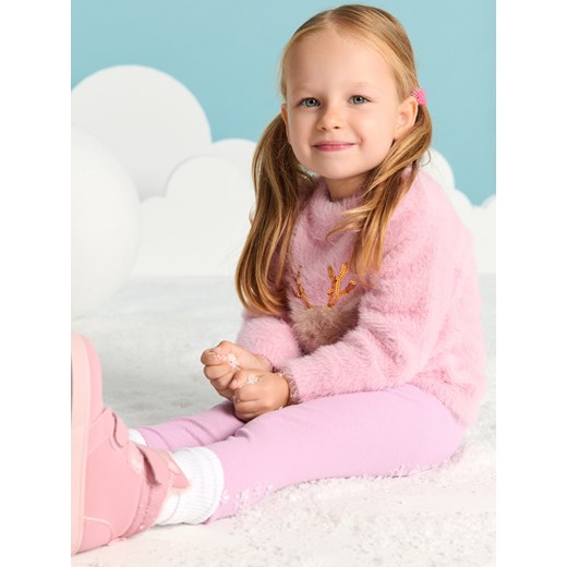 Sinsay - Legginsy 5 pack - kremowy Sinsay 74 Sinsay