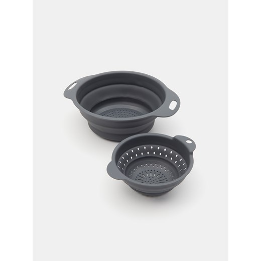 Sinsay - Silikonowy durszlak 2 pack - szary Sinsay One Size Sinsay
