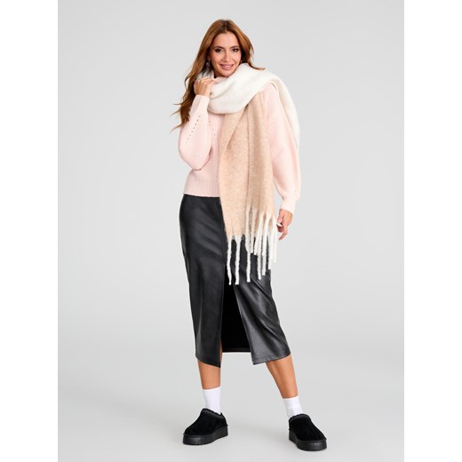 Sinsay - Sweter - różowy Sinsay XL Sinsay