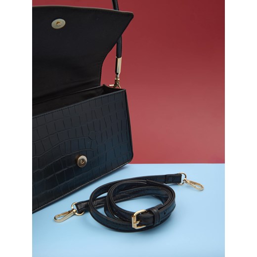 Sinsay - Torebka - czarny Sinsay One Size Sinsay