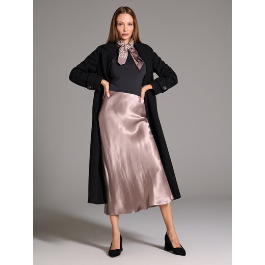 Sinsay - Spódnica midi - szary Sinsay XL Sinsay