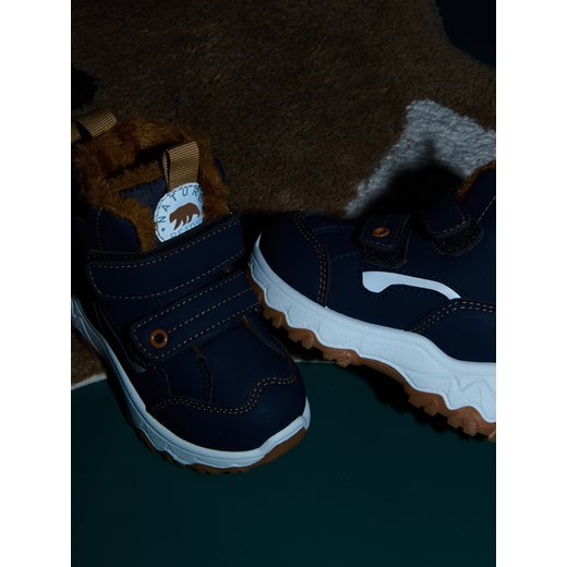 Sinsay - Botki - granatowy Sinsay 23 Sinsay
