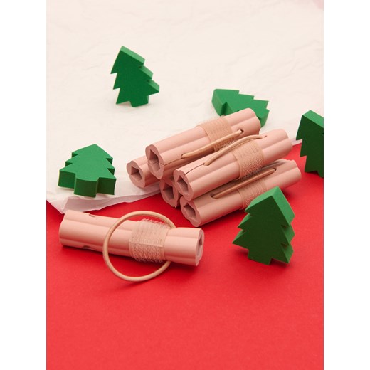 Sinsay - Wałki do włosów 6 pack - kremowy Sinsay One Size Sinsay