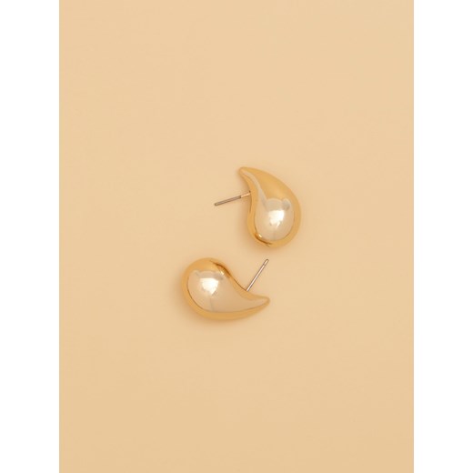 Sinsay - Kolczyki łezki - złoty Sinsay One Size Sinsay