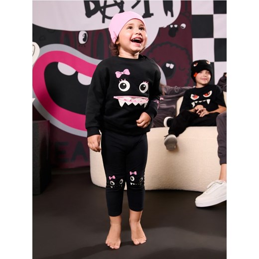 Sinsay - Legginsy Zombie Dash - czarny ze sklepu Sinsay w kategorii Spodnie i półśpiochy - zdjęcie 176463633