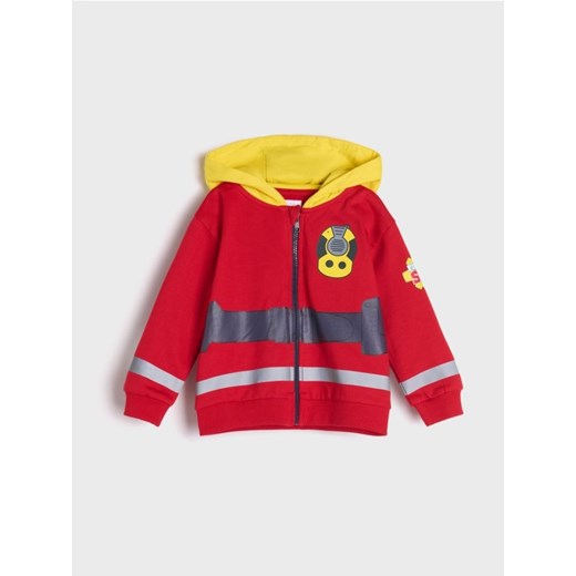 Sinsay - Bluza Strażak Sam - czerwony ze sklepu Sinsay w kategorii Bluzy i swetry - zdjęcie 176464184