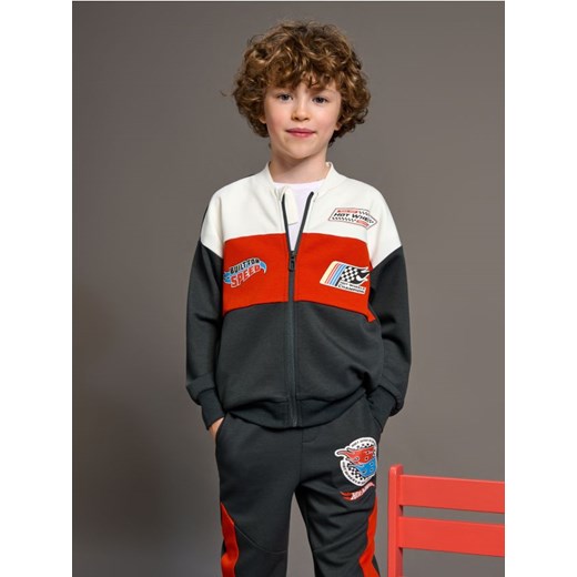 Sinsay - Bluza Hot Wheels - czerwony Sinsay 98 Sinsay