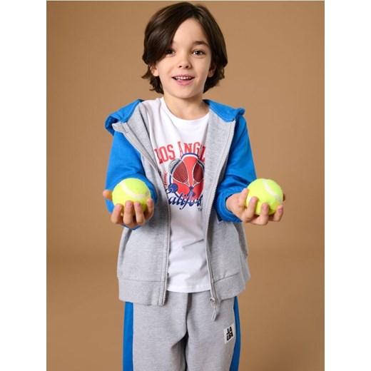 Sinsay - Bluza z kapturem - szary ze sklepu Sinsay w kategorii Bluzy chłopięce - zdjęcie 176464412