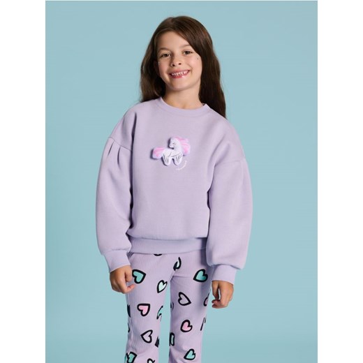 Sinsay - Bluza - fioletowy ze sklepu Sinsay w kategorii Bluzy dziewczęce - zdjęcie 176464471