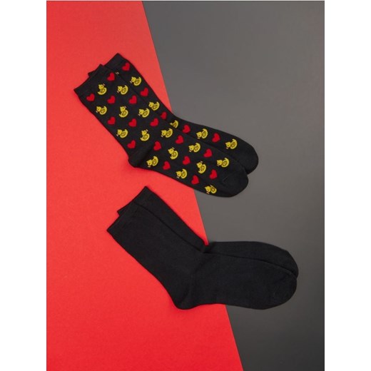 Sinsay - Skarpetki 2 pack - wielobarwny ze sklepu Sinsay w kategorii Skarpetki męskie - zdjęcie 176464592