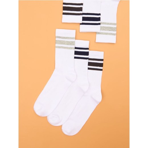 Sinsay - Skarpetki 3 pack - wielobarwny Sinsay 43/46 Sinsay