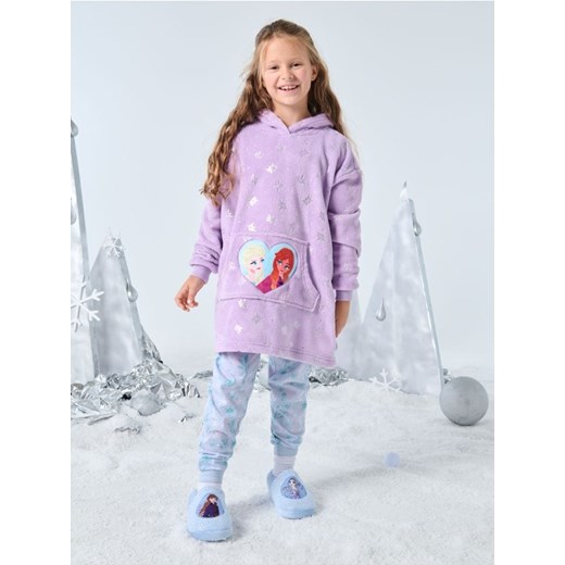 Sinsay - Bluza snuddie Kraina Lodu - fioletowy ze sklepu Sinsay w kategorii Bluzy dziewczęce - zdjęcie 176465312