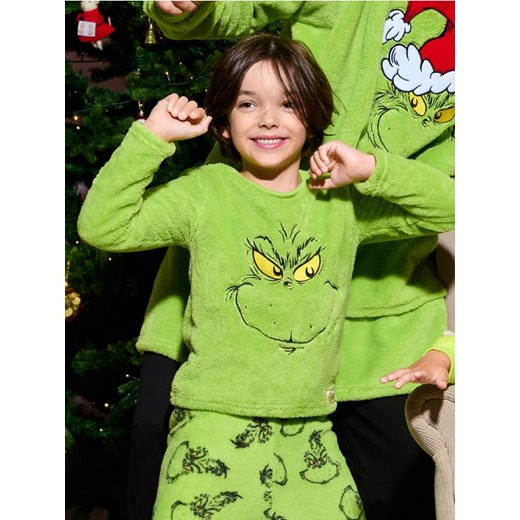 Sinsay - Bluza Grinch - zielony ze sklepu Sinsay w kategorii Bluzy chłopięce - zdjęcie 176465833