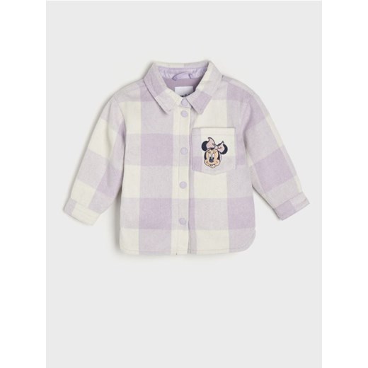 Sinsay - Kurtka koszulowa Myszka Minnie - kremowy ze sklepu Sinsay w kategorii Odzież dla niemowląt - zdjęcie 176466043