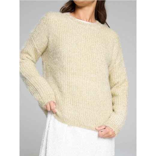 Sinsay - Sweter - złoty ze sklepu Sinsay w kategorii Swetry damskie - zdjęcie 176466632
