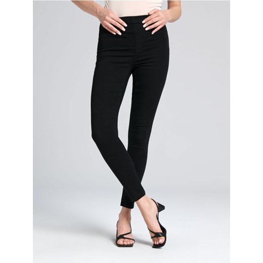 Sinsay - Jegginsy skinny - czarny ze sklepu Sinsay w kategorii Spodnie damskie - zdjęcie 176466663