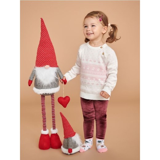 Sinsay - Legginsy - czerwony ze sklepu Sinsay w kategorii Legginsy niemowlęce - zdjęcie 176467020