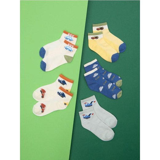 Sinsay - Skarpetki 5 pack - wielobarwny Sinsay 27/30 Sinsay