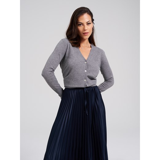 Sinsay - Spódnica maxi - granatowy Sinsay L Sinsay