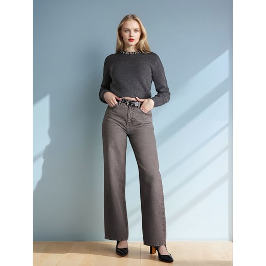 Sinsay - Sweter - szary Sinsay XS Sinsay