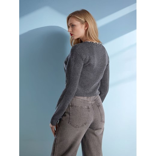 Sinsay - Sweter - szary Sinsay L Sinsay