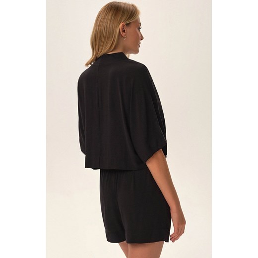 Esotiq piżama damska Joya 42047-99X, Kolor czarny, Rozmiar L, Esotiq ze sklepu Intymna w kategorii Piżamy damskie - zdjęcie 176470343