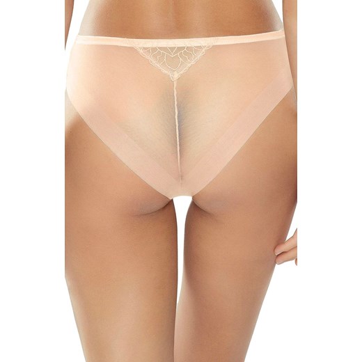 Beżowe figi damskie Brigitte 5028, Kolor beżowy, Rozmiar S, Lapinee ze sklepu Intymna w kategorii Majtki damskie - zdjęcie 176471130