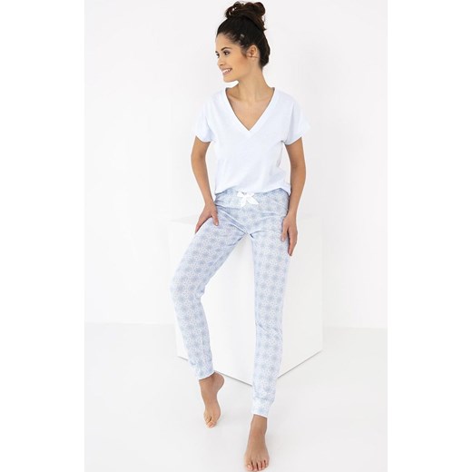 Sensis piżama damska Evelina, Kolor błękitny, Rozmiar S, SENSIS ze sklepu Intymna w kategorii Piżamy damskie - zdjęcie 176471430