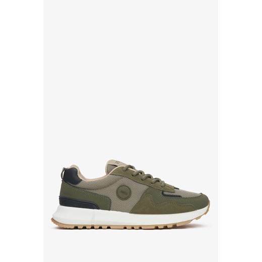 ES8: Zielone sneakersy damskie z miękkich tekstyliów i ekoskóry ze sklepu Estro w kategorii Buty sportowe damskie - zdjęcie 176472252