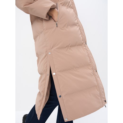 Mohito - Pikowany płaszcz - beżowy Mohito 36 Mohito