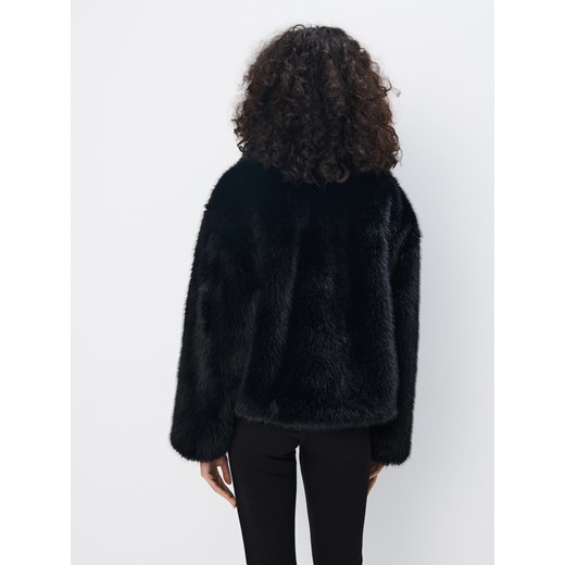 Mohito - Sztuczne futerko - czarny Mohito 38 Mohito