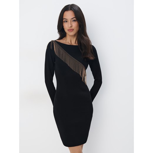 Mohito - Sukienka mini z ozdobnym elementem - czarny Mohito XL Mohito