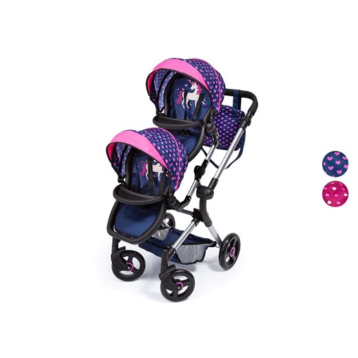 Wózek bliźniaczy dla lalek Bayer Design Twin Neo Bayer Design One Size LIDL Sklep