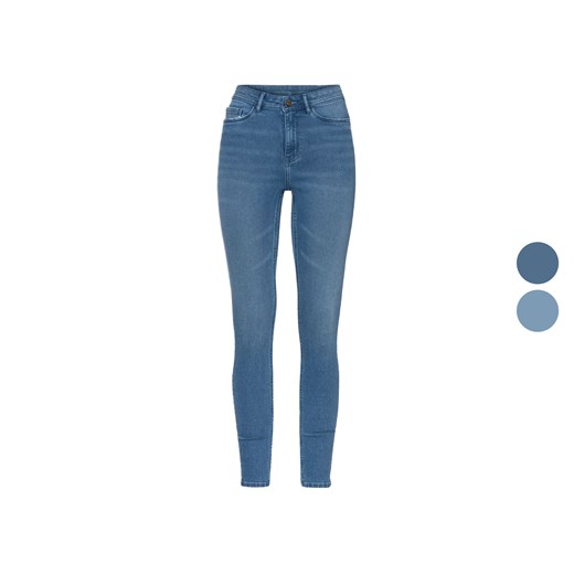 esmara® Jeansy damskie, super skinny fit, wysoka talia Esmara® 36 LIDL Sklep