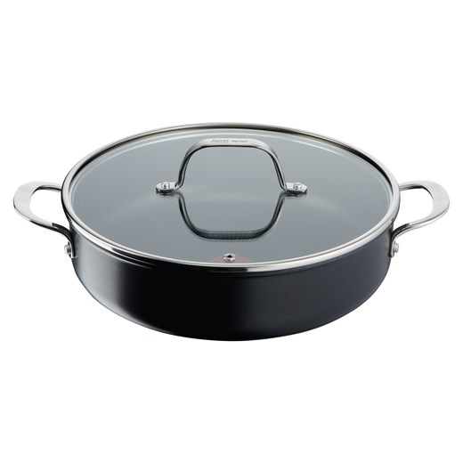 Jamie Oliver by Tefal Głęboka patelnia aluminiowa z pokrywką, Ø 30 cm Jamie Oliver By Tefal One Size LIDL Sklep